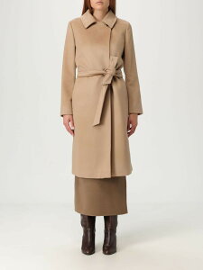 �}�b�N�X�}�[�� �X�e���f�B�I MAX MARA STUDIO �g�����`�R�[�g �R�[�g ���f�B�[�X �u���E�� Coats and trench coats 2526016051600 �֐� �������� 2025AW gi