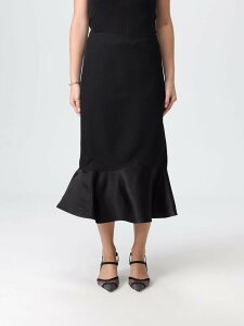 �t�F���f�B FENDI �X�J�[�g ���f�B�[�X �u���b�N Skirts FQ7687AJYF �֐� �������� 2025AW gi