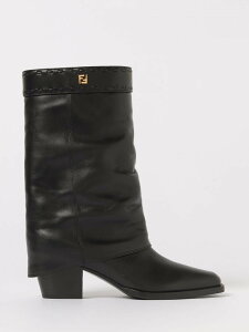�t�F���f�B FENDI �u�[�c ���f�B�[�X �u���b�N Boots 8T8762NA7 �֐� �������� 2025AW gi
