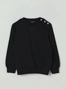 �o���}�� BALMAIN �N���[�l�b�N�W�����p�[ �j�b�g�E�F�A �{�[�C�Y �u���b�N Crew neck jumpers BX4P20Z3183 �֐� �������� 2025AW gi