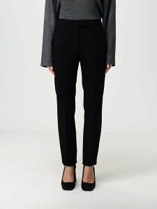�}�b�N�X�}�[�� �X�e���f�B�I MAX MARA STUDIO �Y�{�� �p���c ���f�B�[�X �u���b�N Trousers 2526136121600 �֐� �������� 2025AW gi