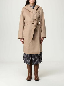 �}�b�N�X�}�[�� �X�e���f�B�I MAX MARA STUDIO �g�����`�R�[�g �R�[�g ���f�B�[�X �u���E�� Coats and trench coats 2526016061600 Camel �֐� �������� 2025AW gi