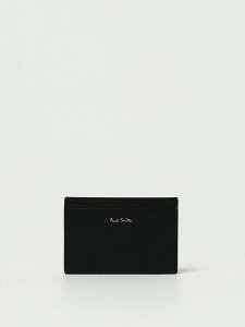�|�[���X�~�X PAUL SMITH �J�[�h�z���_�[ ���z �����Y �u���b�N Wallets and Card Holders M1A4768TGLECO Black �֐� �������� 2025AW gi