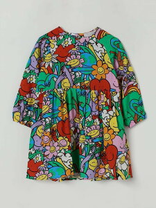 �X�e���}�b�J�[�g�j�[ STELLA MCCARTNEY �����O�h���X �h���X �K�[���Y �}���`�J���[ Long dresses TX1A20Z3072 �֐� �������� 2025AW gi