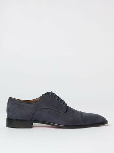 �N���X�`�������u�^�� CHRISTIAN LOUBOUTIN ���[�X�A�b�v�V���[�Y �h���X�V���[�Y �����Y �u���[ Lace-up Shoes 3250034 �֐� �������� 2025AW gi
