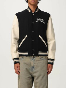 �A�~�� AMIRI �W���P�b�g �����Y �u���b�N Jackets AM0UBB1066 �֐� �������� 2025AW gi