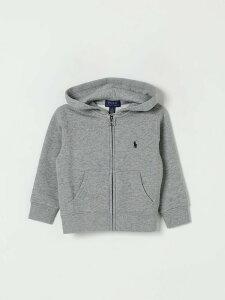 �|���E�����t���[���� POLO RALPH LAUREN �N���[�l�b�N�W�����p�[ �j�b�g�E�F�A �{�[�C�Y �O���[ Crew neck jumpers 322547626 �֐� �������� 2026SS gi