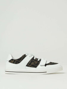FENDI FENDI ����X�j�[�J�[ �X�j�[�J�[ �K�[���Y �z���C�g High top sneakers JMR476AHGY �֐� �������� 2025AW gi