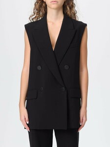 �}�b�N�X�}�[�� �X�e���f�B�I MAX MARA STUDIO �g�����`�R�[�g �R�[�g ���f�B�[�X �u���b�N Coats and trench coats 2526286021600 �֐� �������� 2025AW gi