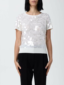 �}�b�N�X�}�[�� �X�e���f�B�I MAX MARA STUDIO �Z�[�^�[ �j�b�g�E�F�A ���f�B�[�X �z���C�g Knitwear 2526366091600 �֐� �������� 2025AW gi