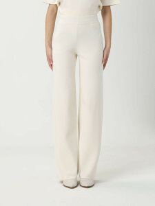 �}�b�N�X�}�[�� �X�e���f�B�I MAX MARA STUDIO �Y�{�� �p���c ���f�B�[�X �z���C�g Trousers 2526336011600 �֐� �������� 2025AW gi