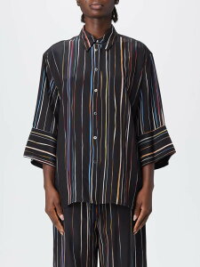 �|�[���X�~�X PAUL SMITH �V���c ���f�B�[�X �u���[ Shirts W1R370BT11135 �֐� �������� 2025AW gi