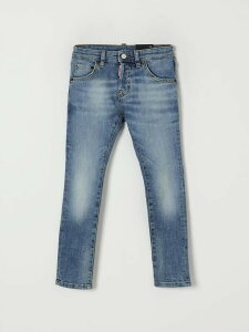 �f�B�[�X�N�G�A�[�h DSQUARED2 ���M�����[�t�B�b�g�W�[���Y �f�j�� �{�[�C�Y �u���[ Regular fit jeans DQ0236D0AET �֐� �������� 2025AW gi