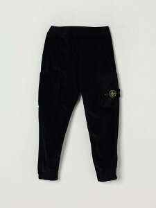 �X�g�[�� �A�C�����h STONE ISLAND JUNIOR �p���c �{�[�C�Y �u���[ Cargo trousers 3100005S0199 �֐� �������� 2025AW gi