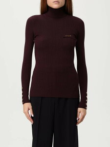 �G���U�x�b�^ �t�����L ELISABETTA FRANCHI �Z�[�^�[ �j�b�g�E�F�A ���f�B�[�X Knitwear MK11B �֐� �������� 2025AW gi