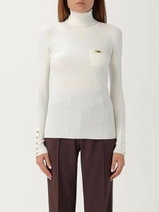 �G���U�x�b�^ �t�����L ELISABETTA FRANCHI �Z�[�^�[ �j�b�g�E�F�A ���f�B�[�X Knitwear MK11B �֐� �������� 2025AW gi