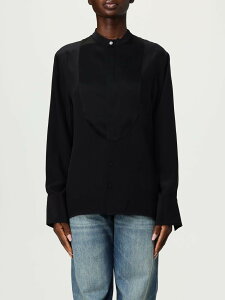 ���B�N�g���A�E���B�N�g���A�E�x�b�J�� VICTORIA VICTORIA BECKHAM �V���c ���f�B�[�X �u���b�N Shirts 1325WSH006457A �֐� �������� 2025AW gi