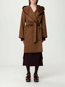 �}�b�N�X�}�[�� �X�e���f�B�I MAX MARA STUDIO �g�����`�R�[�g �R�[�g ���f�B�[�X �u���E�� Coats and trench coats 2526016061600 �֐� �������� 2025AW gi
