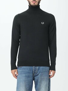 �t���b�h �y���[ FRED PERRY �Z�[�^�[ �j�b�g�E�F�A �����Y �O���[�� Knitwear K9552 �֐� �������� 2025AW gi