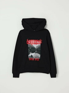 �f�B�[�X�N�G�A�[�h DSQUARED2 �N���[�l�b�N�W�����p�[ �j�b�g�E�F�A �{�[�C�Y �u���b�N Crew neck jumpers DQ3011D0ACC �֐� �������� 2025AW gi