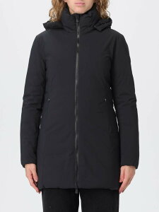 �Z�[�u �U �_�b�N SAVE THE DUCK �g�����`�R�[�g �R�[�g ���f�B�[�X �u���b�N Coats and trench coats D40060WMATT21 �֐� �������� 2025AW gi