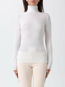 �G���U�x�b�^ �t�����L ELISABETTA FRANCHI �Z�[�^�[ �j�b�g�E�F�A ���f�B�[�X Knitwear MK23S �֐� �������� 2025AW gi