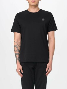 ���[�X �i�b�N���Y MOOSE KNUCKLES T�V���c �����Y �u���b�N T-shirts M15MT777 �֐� �������� 2026SS gi