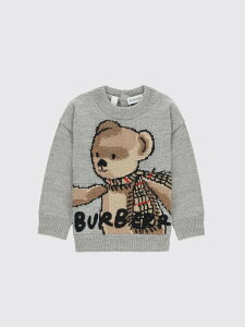 �o�[�o���[ BURBERRY T�V���c �g�b�v�X �x�r�[���j�Z�b�N�X �O���[ T-shirt 8109473 ~ �֐� �������� 2025AW gi