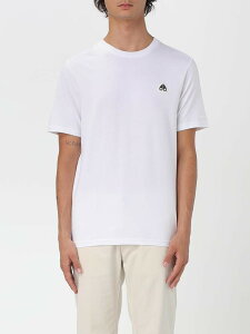 ���[�X �i�b�N���Y MOOSE KNUCKLES T�V���c �����Y �z���C�g T-shirts M15MT777 �֐� �������� 2025AW gi
