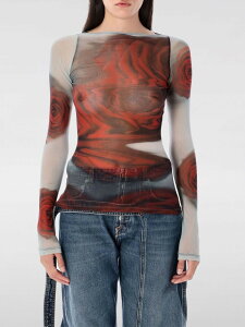 �W�����|�[���E�S���`�G JEAN PAUL GAULTIER T�V���c �g�b�v�X ���f�B�[�X �z���C�g T-shirts and tops TO352M011P �֐� �������� 2025AW gi