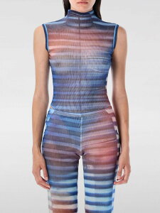 �W�����|�[���E�S���`�G JEAN PAUL GAULTIER T�V���c �g�b�v�X ���f�B�[�X �u���[ T-shirts and tops TO331M005P �֐� �������� 2025AW gi