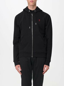 �A�~ �p���X AMI PARIS �X�E�F�b�g�V���c �g���[�i�[ �����Y �u���b�N Sweatshirts BFUSW435730 �֐� �������� 2026SS gi