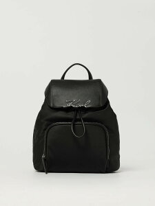 �J�[�� ���K�[�t�F���h KARL LAGERFELD �����b�N�T�b�N �o�b�N�p�b�N ���f�B�[�X �u���b�N Backpacks and bum bags A3W30027 �֐� �������� 2025AW gi
