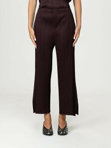 PLEATS PLEASE ISSEY MIYAKE �Y�{�� �p���c ���f�B�[�X �u���E�� Trousers PP58JF114 �֐� �������� 2025AW gi
