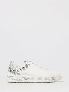 �v���~�A�[�^ PREMIATA �X�j�[�J�[ ���f�B�[�X �z���C�g Sneakers BELLE �֐� �������� 2025AW gi