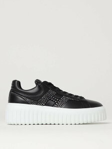 �z�[�K�� HOGAN �X�j�[�J�[ ���f�B�[�X �u���b�N Sneakers HXW6450FO60U48 �֐� �������� 2025AW gi