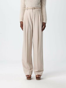 �}�b�N�X�}�[�� �X�e���f�B�I MAX MARA STUDIO �Y�{�� �p���c ���f�B�[�X �x�[�W�� Trousers 2526136082600 �֐� �������� 2025AW gi