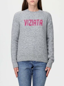 �G���V�[�c�[�Z�C���g�o�[�X MC2 SAINT BARTH �Z�[�^�[ �j�b�g�E�F�A ���f�B�[�X �O���[ Knitwear QUE0033 VIZIATA 15M STRASS �֐� �������� 2025AW gi