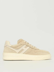 �z�[�K�� HOGAN �X�j�[�J�[ ���f�B�[�X �x�[�W�� Sneakers HXW6300EU5TUHO �֐� �������� 2025AW gi