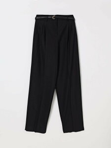 �}�b�N�X�}�[�� �X�e���f�B�I MAX MARA STUDIO �Y�{�� �p���c ���f�B�[�X �u���b�N Trousers 2526136082600 �֐� �������� 2025AW gi