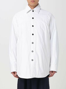 �{�b�e�K ���F�l�^ BOTTEGA VENETA �W���P�b�g �����Y �z���C�g Jackets 778655V1LE0 White �֐� �������� 2024SS gi