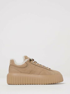 �z�[�K�� HOGAN �X�j�[�J�[ ���f�B�[�X �x�[�W�� Sneakers HXW6450FN3G6RN �֐� �������� 2025AW gi