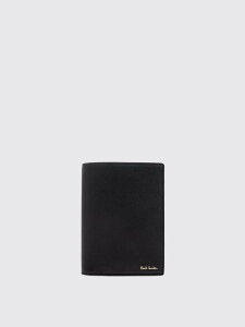 �|�[���X�~�X PAUL SMITH �J�[�h�z���_�[ ���z �����Y �u���b�N Wallets and Card Holders M1A5022CMULTI �֐� �������� 2025AW gi