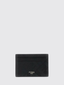 �t�F���f�B FENDI �J�[�h�z���_�[ ���z �����Y �u���b�N Wallets and Card Holders 7M0371AJF4 �֐� �������� 2025AW gi