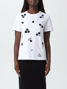 �}�b�N�X�}�[�� �X�e���f�B�I MAX MARA STUDIO �|���V���c T�V���c ���f�B�[�X �z���C�g T-shirts and polo shirts 2526946051600 �֐� �������� 2025AW gi