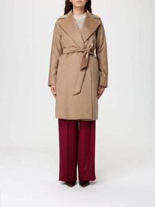 �}�b�N�X�}�[�� �X�e���f�B�I MAX MARA STUDIO �g�����`�R�[�g �R�[�g ���f�B�[�X �u���b�N Coats and trench coats 2526016152600 �֐� �������� 2025AW gi