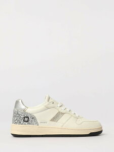 �f�C�g D.A.T.E. �X�j�[�J�[ ���f�B�[�X �z���C�g Sneakers W431C2VCWS �֐� �������� 2025AW gi