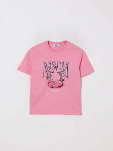 �G���G�X�W�[�G�� MSGM �����O�X���[�uT�V���c T�V���c �K�[���Y �s���N Long sleeve t-shirts F5MSJGTH132 Pink �֐� �������� 2025AW gi
