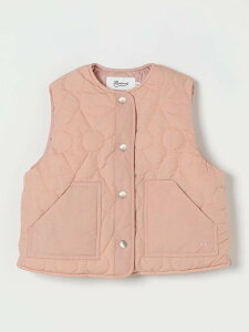 �{���|���� BONPOINT �W�� �x�X�g �K�[���Y �s���N Gilet W05GOUW00007 �֐� �������� 2025AW gi