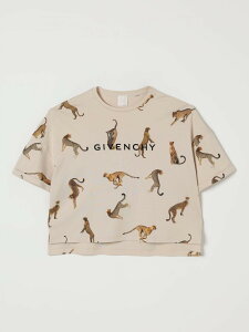 �W�o���V�B GIVENCHY �����O�X���[�uT�V���c T�V���c �{�[�C�Y �x�[�W�� Long sleeve t-shirts H31040 �֐� �������� 2025AW gi